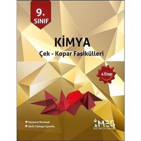 9.Sınıf Kimya 4.Etap Çek-Kopar Fasikülleri-İmes Eğitim Yayınları