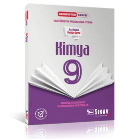 9. Sınıf Kimya Akordiyon Kitap Sınav Yayınları