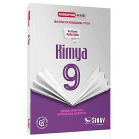 9. Sınıf Kimya Akordiyon Kitap Sınav Yayınları