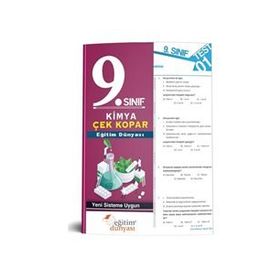 9. Sınıf Kimya Çek Kopart Yaprak Test - kollektif