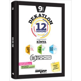 9. Sınıf Kimya Dekatlon 12 Deneme-Ankara Yayıncılık
