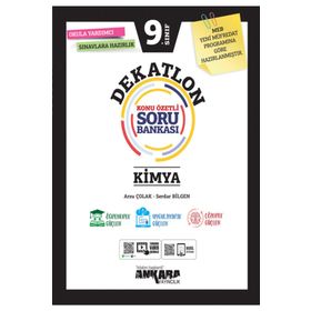 9. Sınıf Kimya Dekatlon Soru Bankası Ankara Yayıncılık