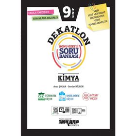 9. Sınıf Kimya Dekatlon Soru Bankası Ankara Yayıncılık