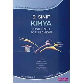 9. Sınıf Kimya Konu Özetli Soru Bankası - Esen Yayınları