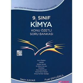 9. Sınıf Kimya Konu Özetli Soru Fasikülü-Simya Yayınları