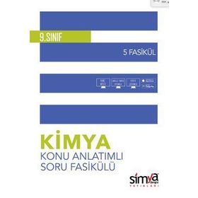 9. Sınıf Kimya Konu Özetli Soru Fasikülü-Simya Yayınları