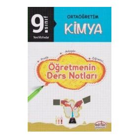 9. Sınıf Kimya Öğretmenin Ders Notları Editör Yayınları