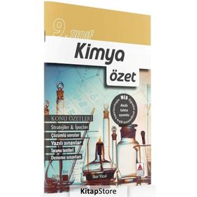 9. Sınıf Kimya Özet Delta Kültür Basım Yayın