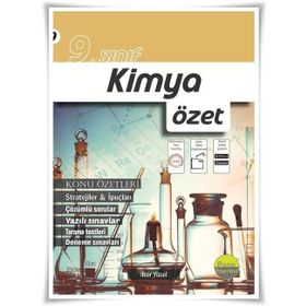 9. Sınıf Kimya Özet Delta Kültür Basım Yayın