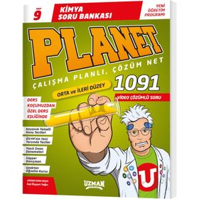 9. Sınıf Kimya Planet Orta ve İleri Düzey Soru Bankası-Uzman Yayınları