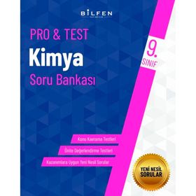 9. Sınıf Kimya ProTest Soru Bankası-Bilfen Yayınları