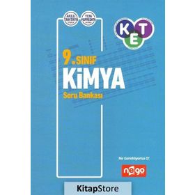 9. Sınıf Kimya Soru Bankası Nego Yayınları