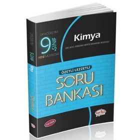 9. Sınıf Kimya Soru Bankası Özetli Lezzetli Editör Yayınları