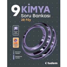 9. Sınıf Kimya Soru Bankası Tudem Yayınları