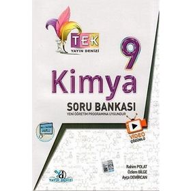 9. Sınıf Kimya TEK Serisi Video Çözümlü Soru Bankası Yayın Denizi Yayınları