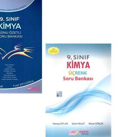 9. Sınıf Kimya Üçrenk Soru Bankası ve Konu Özetli Soru Bankası Fırsat Seti-Esen Yayınları