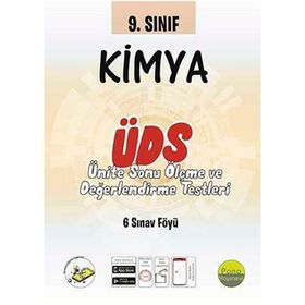 9. Sınıf Kimya Ünite Değerlendirme Sınavı-Pano Yayınları