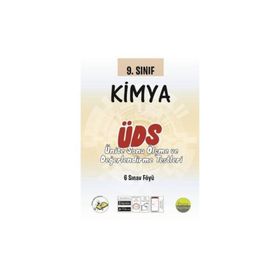 9. Sınıf Kimya Ünite Değerlendirme Sınavı-Pano Yayınları