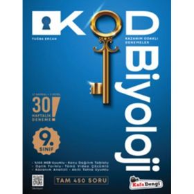9. Sınıf Kod Biyoloji Kazanım Odaklı Denemeleri Kafa Dengi Yayınları