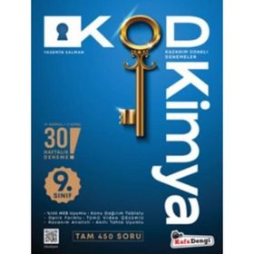 9. Sınıf Kod Kimya Kazanım Odaklı Denemeleri Kafa Dengi Yayınları
