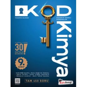 9. Sınıf Kod Kimya Kazanım Odaklı Denemeleri Kafa Dengi Yayınları