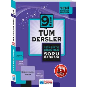 9. Sınıf Konu Özetli Tüm Dersler Soru Bankası - Evrensel iletişim yayınları komisyon