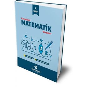9. Sınıf Matematik Kavramsal Dergileri 4 Fasikül-Tsunami Yayınları