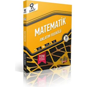 9. Sınıf Matematik Konu Anlatım Fasikülü Vip Yayınları