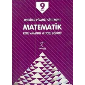 9. Sınıf Matematik Konu Anlatımı Ve Soru Çözümü Karekök Yayınları