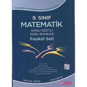 9. Sınıf Matematik Konu Özetli Soru Bankası Esen Yayınları
