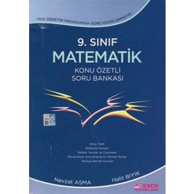 9. Sınıf Matematik Konu Özetli Soru Bankası Fasikül Seti Esen Yayınları