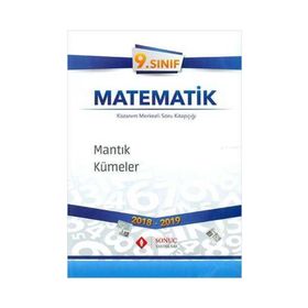 9. Sınıf Matematik Mantık Kümeler Soru Kitapçığı-Sonuç Yayınları