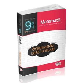 9. Sınıf Matematik Öğretmenin Ders Notları Editör Yayınları