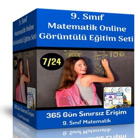 9. Sınıf Matematik Online Görüntülü Eğitim Seti