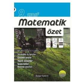 9. Sınıf Matematik Özet-Pano Yayınları