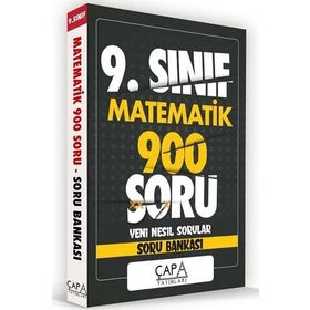 9. Sınıf Matematik Soru Bankası-Çapa Yayınları