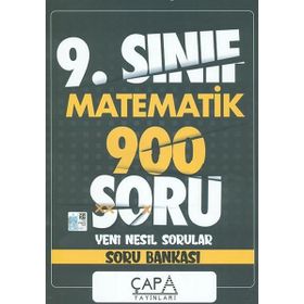 9. Sınıf Matematik Soru Bankası-Çapa Yayınları