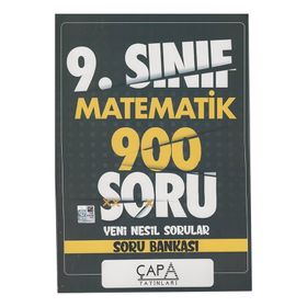 9. Sınıf Matematik Soru Bankası-Çapa Yayınları