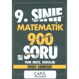 9. Sınıf Matematik Soru Bankası-Çapa Yayınları