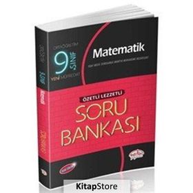 9. Sınıf Matematik Soru Bankası Özetli Lezzetli Editör Yayınları