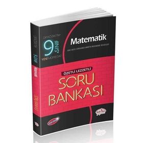 9. Sınıf Matematik Soru Bankası Özetli Lezzetli Editör Yayınları