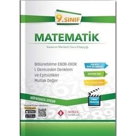 9. Sınıf Matematik Soru Bankası Sonuç Yayınları