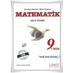 9.sınıf Matematik Soru Kitabı Limit Yayınları