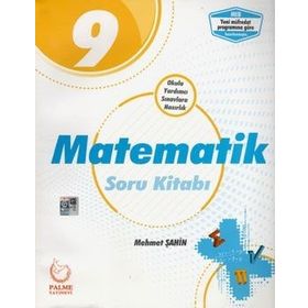 9. Sınıf Matematik Soru Kitabı Yayıncılık Palme Yayınları
