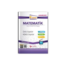 9. Sınıf Matematik Üslü Sayılar Köklü Sayılar Kazanım Merkezli Soru Kitapçığı Video Çözümlü-Sonuç Yayınları