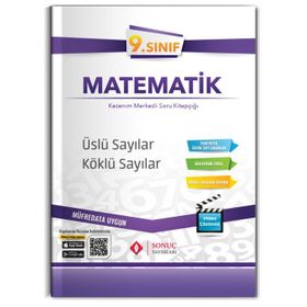 9. Sınıf Matematik Üslü Sayılar Köklü Sayılar Kazanım Merkezli Soru Kitapçığı Video Çözümlü-Sonuç Yayınları