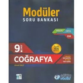 9.Sınıf Modüler Soru Bankası Coğrafya - Eğitim Vadisi Yayınları