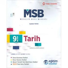 9.Sınıf Modüler Soru Bankası Tarih - Eğitim Vadisi Yayınları