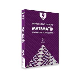 9. Sınıf Mps Matematik Konu Anlatımlı ve Soru Çözümü - Karekök Yayınları