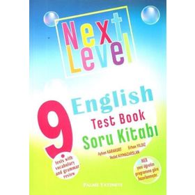 9. Sınıf Next Level English Test Book Soru Kitabı Palme Yayınları